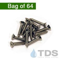 NDS529 stainless steel screws for NDS mini channel