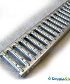 Galvanized slotted grate - 5x1m long for MEA trench drain