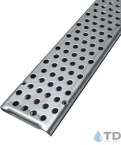 Stainless Steel Perforated 3 inch Mini Channel Grate