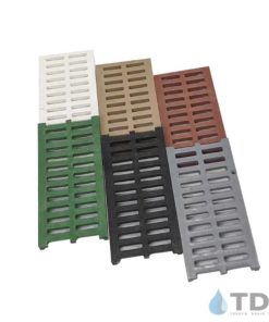 NDS plastic slotted grate samples