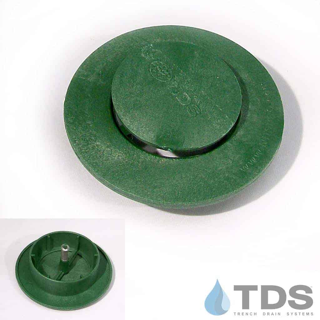 Green 3 4-Inch Тwо Расk NDS 420C Pop-Up Drainage Emitter 