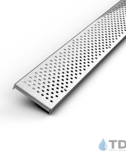 Spee-D Channel Bronze Age Galvanized Perforated Grate