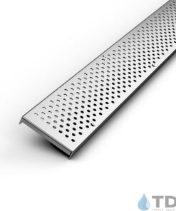 Spee-D Channel Bronze Age Stainless Steel Perforated Grate